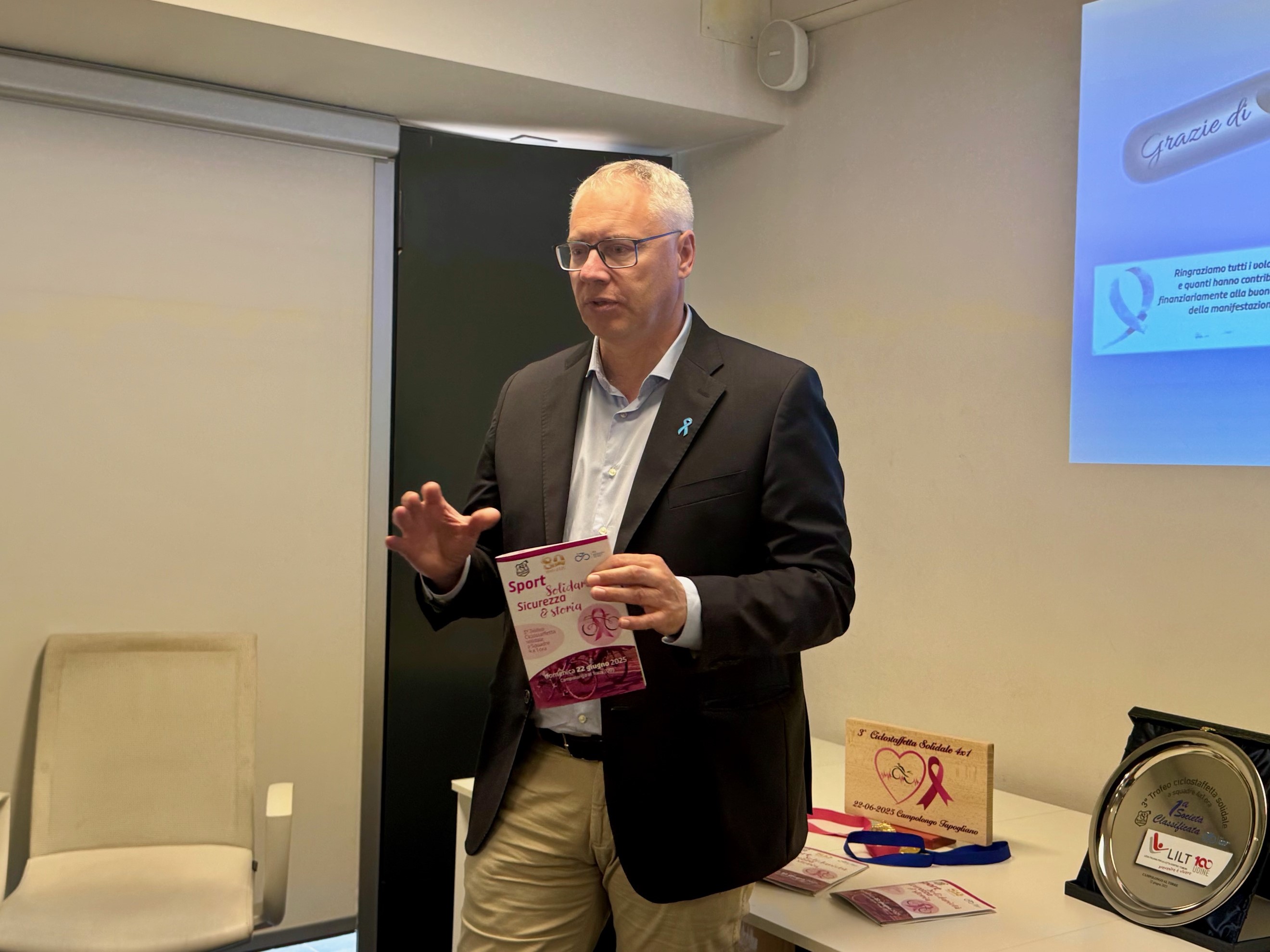 SALUTE. BORDIN: CICLOSTAFFETTA LILT UNISCE PREVENZIONE E SOLIDARIETÀ